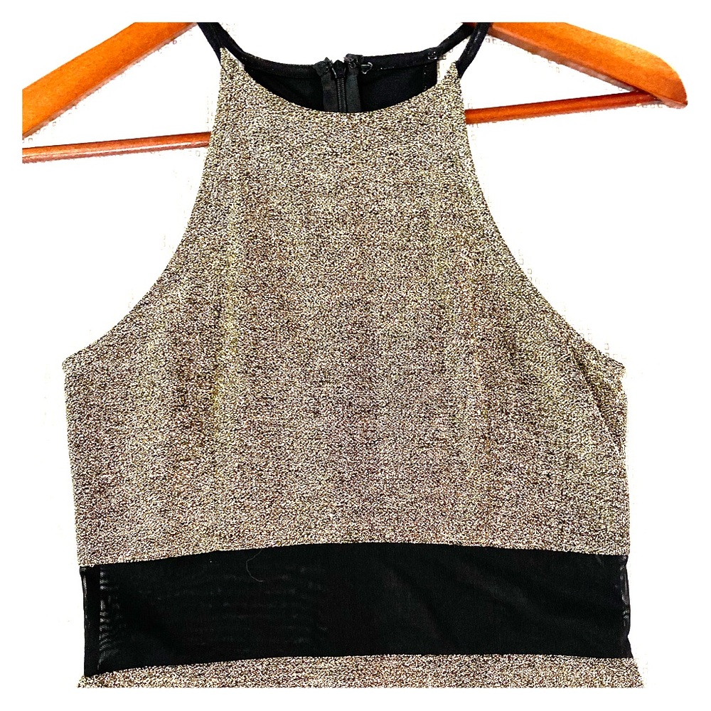 Gold Bodycon Dress